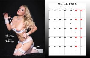 xsiteability.com - Miss Whitney Morgan March 2018 Desktop Calendar thumbnail